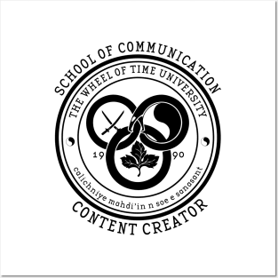 The Wheel of Time University - School of Communication (Content Creator) Posters and Art